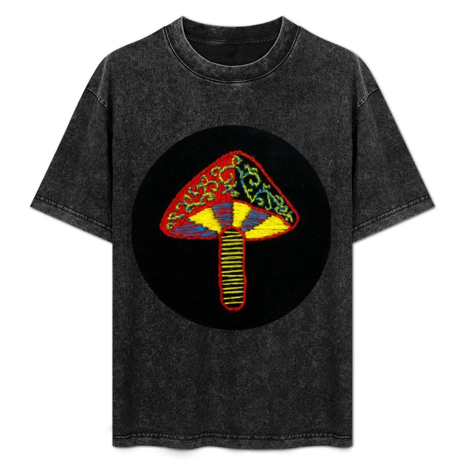 Primary Colors Patterned Mushroom Embroidery T-Shirt Casual Light Summer Short Sleeve Top
Primary Colors Patterned Mushroom Embroidery T-Shirt Casual Light Summer Short Sleeve Top