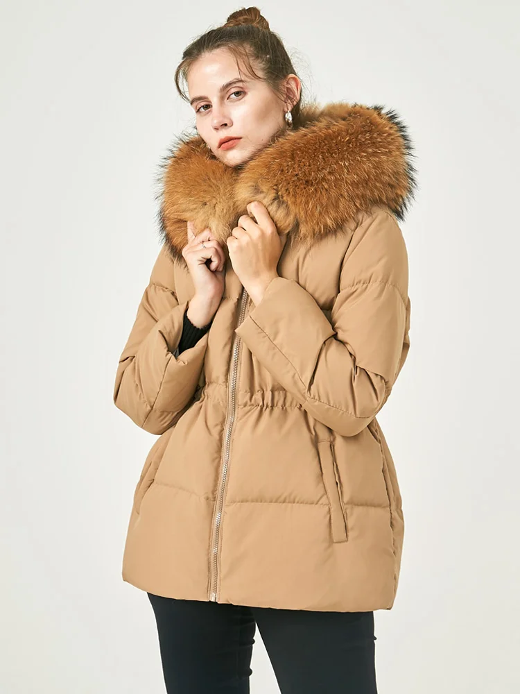 New Winter Women Parkas 90% White 2023 Duck Down Jacket Large Real Raccoon Fur Female Hooded Warm Puffer Coat Outwear
New Winter Women Parkas 90% White 2023 Duck Down Jacket Large Real Raccoon Fur Female Hooded Warm Puffer Coat Outwear