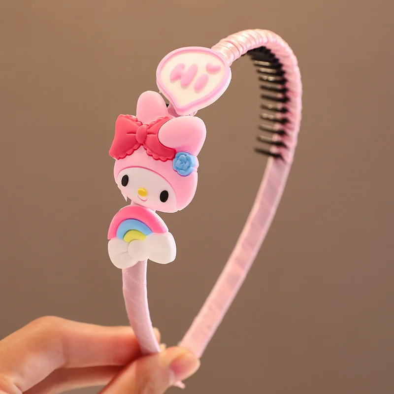 Sanrio Cartoon Kids Hair Accessories Melody Kuromi Cute Hair Accessories Headbands Makeup Hair Ties Toys Gifts
Sanrio Cartoon Kids Hair Accessories Melody Kuromi Cute Hair Accessories Headbands Makeup Hair Ties Toys Gifts