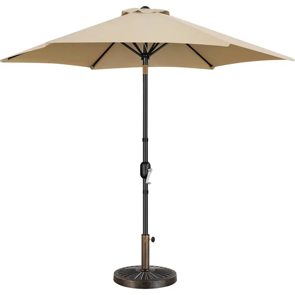 Heavy Duty Outdoor Patio Umbrella with Crank and Push Button, UV Protection, Waterproof Base for Yard, Weddings, and Events - Ta
Heavy Duty Outdoor Patio Umbrella with Crank and Push Button, UV Protection, Waterproof Base for Yard, Weddings, and Events - Ta