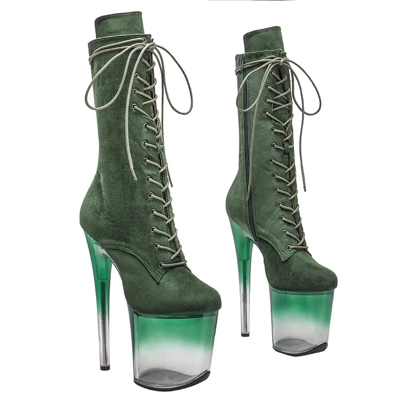 New Transparent Sole Fashion 20CM/8 Inches Pole Dancing Shoes High Heel Platform Women's Modern Boots
New Transparent Sole Fashion 20CM/8 Inches Pole Dancing Shoes High Heel Platform Women's Modern Boots