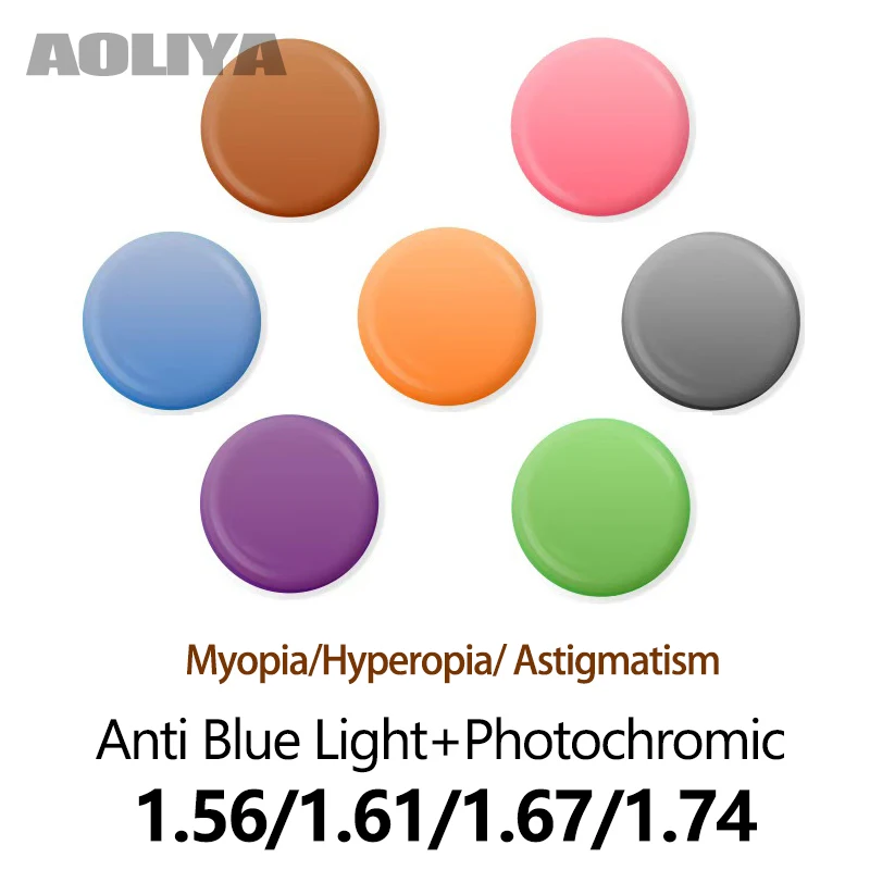 AOLIYA анти-синий свет фотохромные оптические линзы по рецепту близорукость дальнозоркость астигматизм 1,56 1,61 1,67 CR-39 мужчина женщина
AOLIYA анти-синий свет фотохромные оптические линзы по рецепту близорукость дальнозоркость астигматизм 1,56 1,61 1,67 CR-39 мужчина женщина