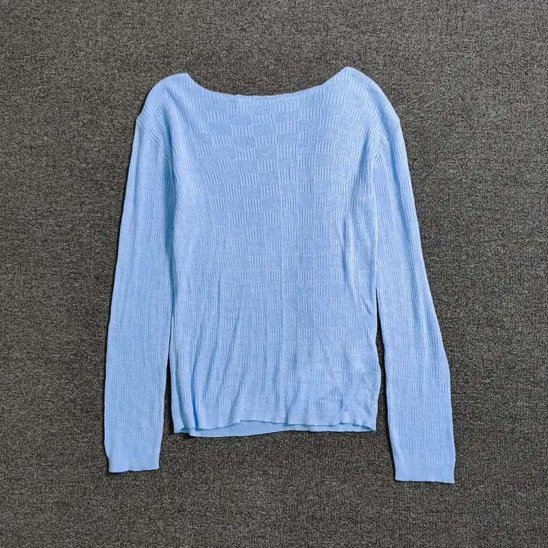 2025 Early Autumn New Casual Round Neck Drop Shoulder Long Sleeve Top Thin Style Women'S
2025 Early Autumn New Casual Round Neck Drop Shoulder Long Sleeve Top Thin Style Women'S