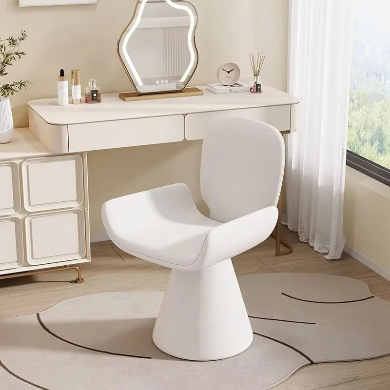 Makeup Stool Cream Wind Light Luxury Nordic Simple Modern Chair Home Beauty Manicure Salon Ottomans Reception Negotiation Chair
Makeup Stool Cream Wind Light Luxury Nordic Simple Modern Chair Home Beauty Manicure Salon Ottomans Reception Negotiation Chair