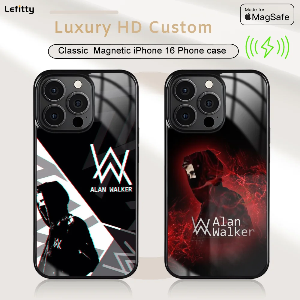 DJ A-Alan W-Walker Phone Case For iPhone 16 15 14 13 12 11 Pro Max Plus Mini Magnetic Magsafe Wireless Charging Cover
DJ A-Alan W-Walker Phone Case For iPhone 16 15 14 13 12 11 Pro Max Plus Mini Magnetic Magsafe Wireless Charging Cover