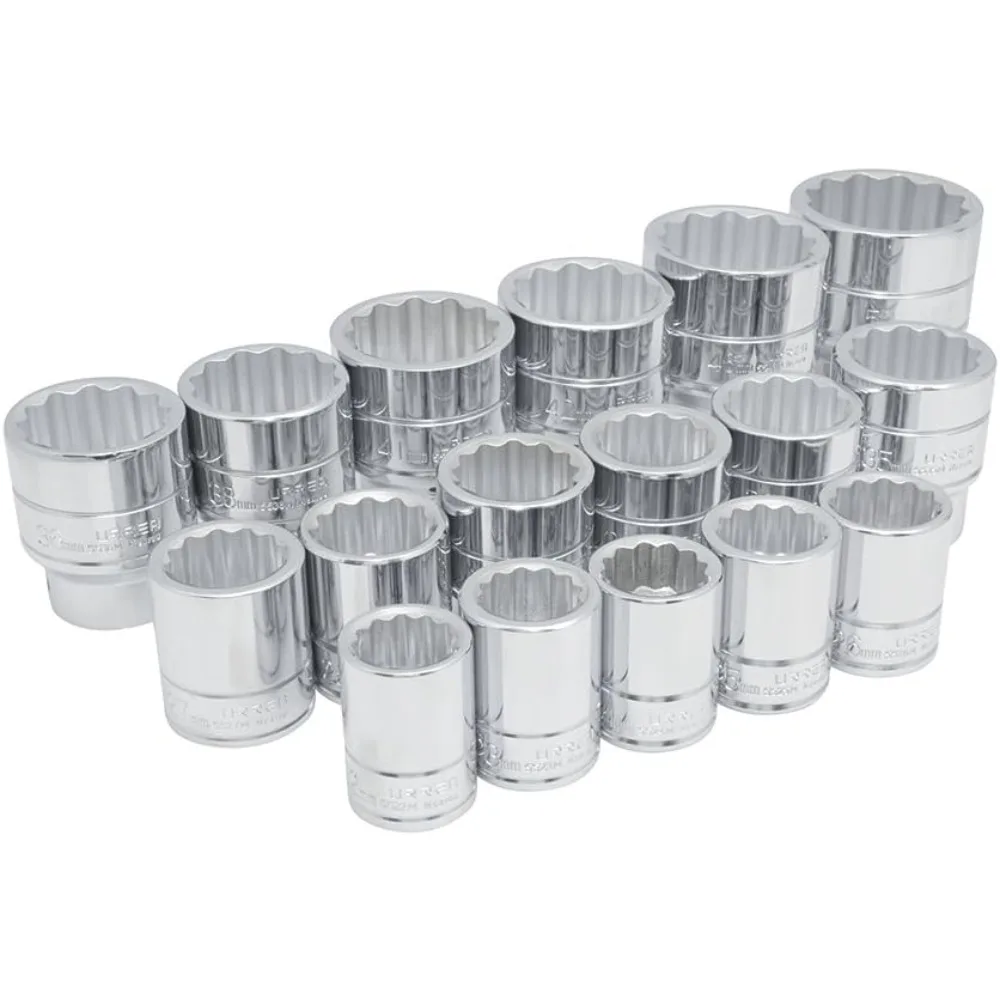 55205 3/4-Inch Drive Chrome Socket Set, 17-Piece 
55205 3/4-Inch Drive Chrome Socket Set, 17-Piece
