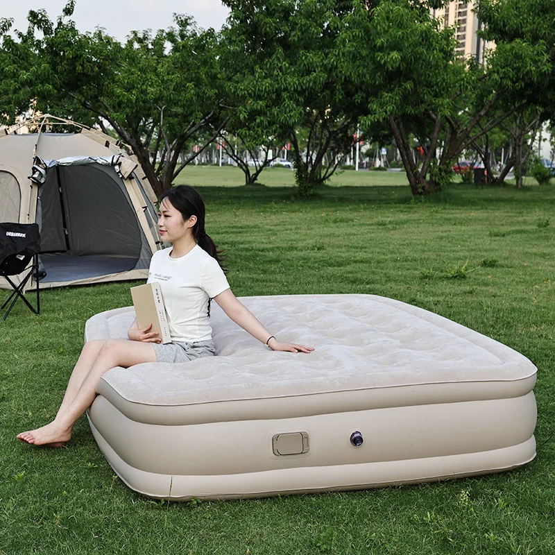 40Cm thick portable anti-puncture inflatable bed fast inflatable household outdoor camping air bed for picnic party
40Cm thick portable anti-puncture inflatable bed fast inflatable household outdoor camping air bed for picnic party