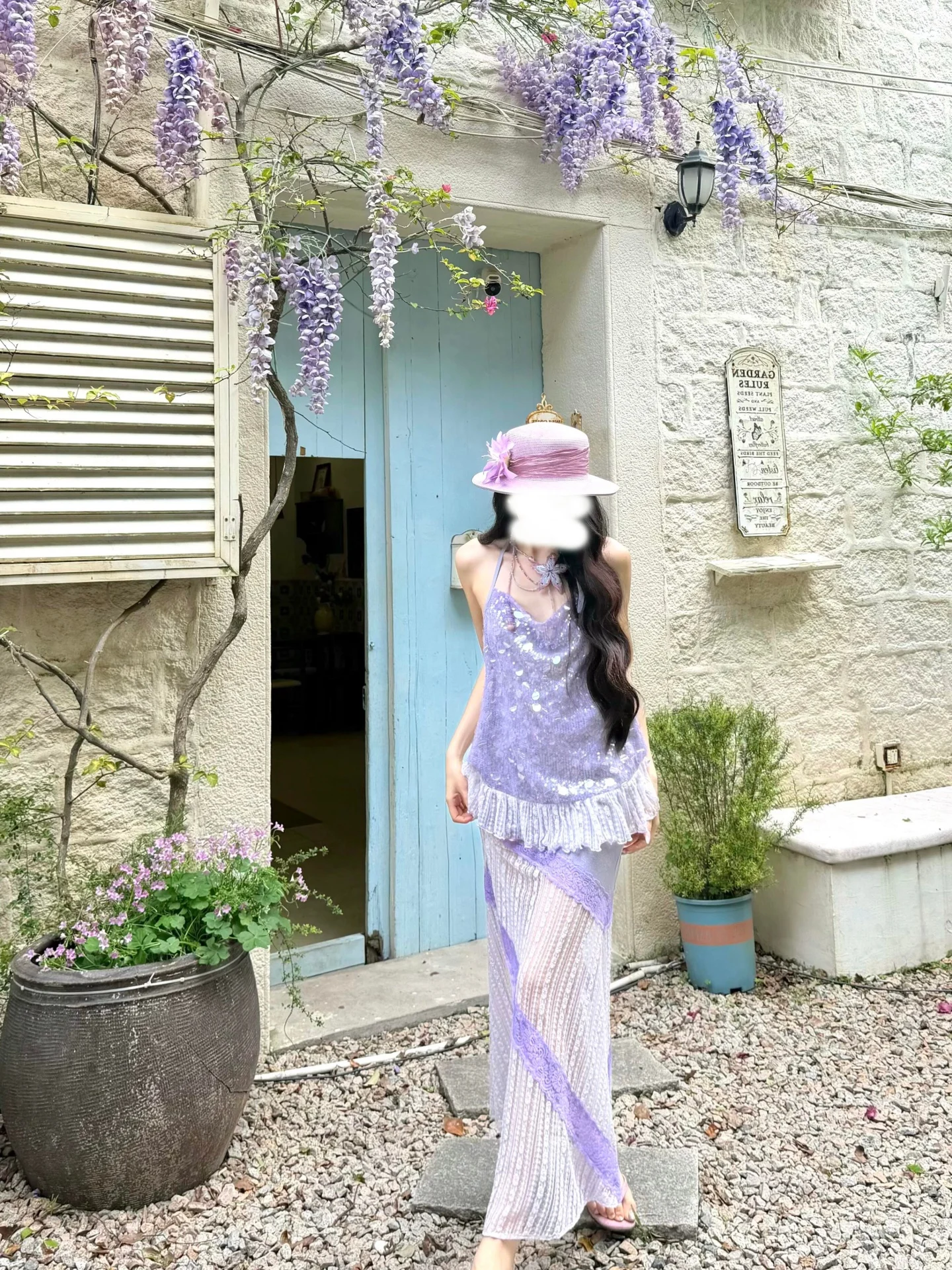 Summer Island Vacation Lace Halter Neck Strap Skirt Set Women's Sleeveless Bodycon Fish Tail Skirt Ensemble Casual Fashion
Summer Island Vacation Lace Halter Neck Strap Skirt Set Women's Sleeveless Bodycon Fish Tail Skirt Ensemble Casual Fashion