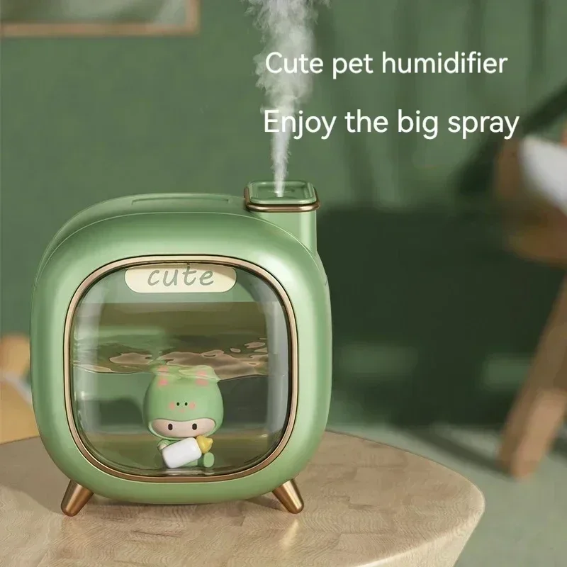 New Mini USB Double Spray Humidifier Home Bedroom Night Light Aroma Hydration Spray Air Humidifier Small Gift
New Mini USB Double Spray Humidifier Home Bedroom Night Light Aroma Hydration Spray Air Humidifier Small Gift