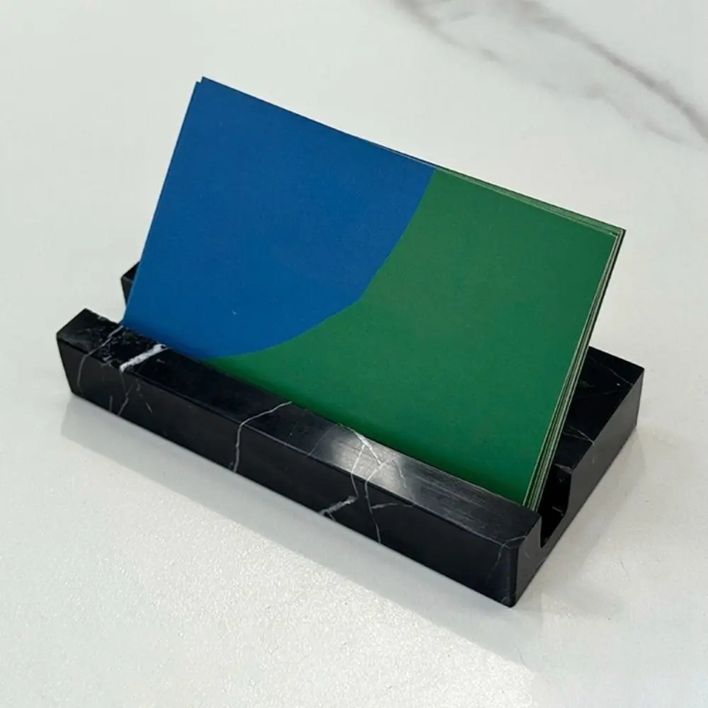 Durable Marble Business Card Holder Stable Support Desktop Mobile Phone Holder Elegant Thickened Card Stand Organizer Home Decor
Durable Marble Business Card Holder Stable Support Desktop Mobile Phone Holder Elegant Thickened Card Stand Organizer Home Decor