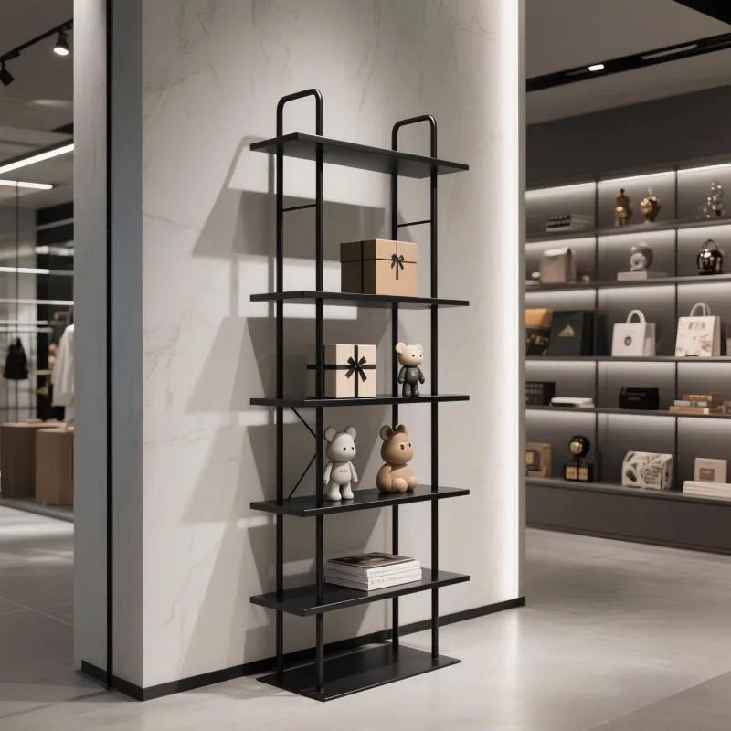 Nordic wrought iron partition shelf floor-to-ceiling multi-layer Internet celebrity ornament simple storage shelf living room di
Nordic wrought iron partition shelf floor-to-ceiling multi-layer Internet celebrity ornament simple storage shelf living room di