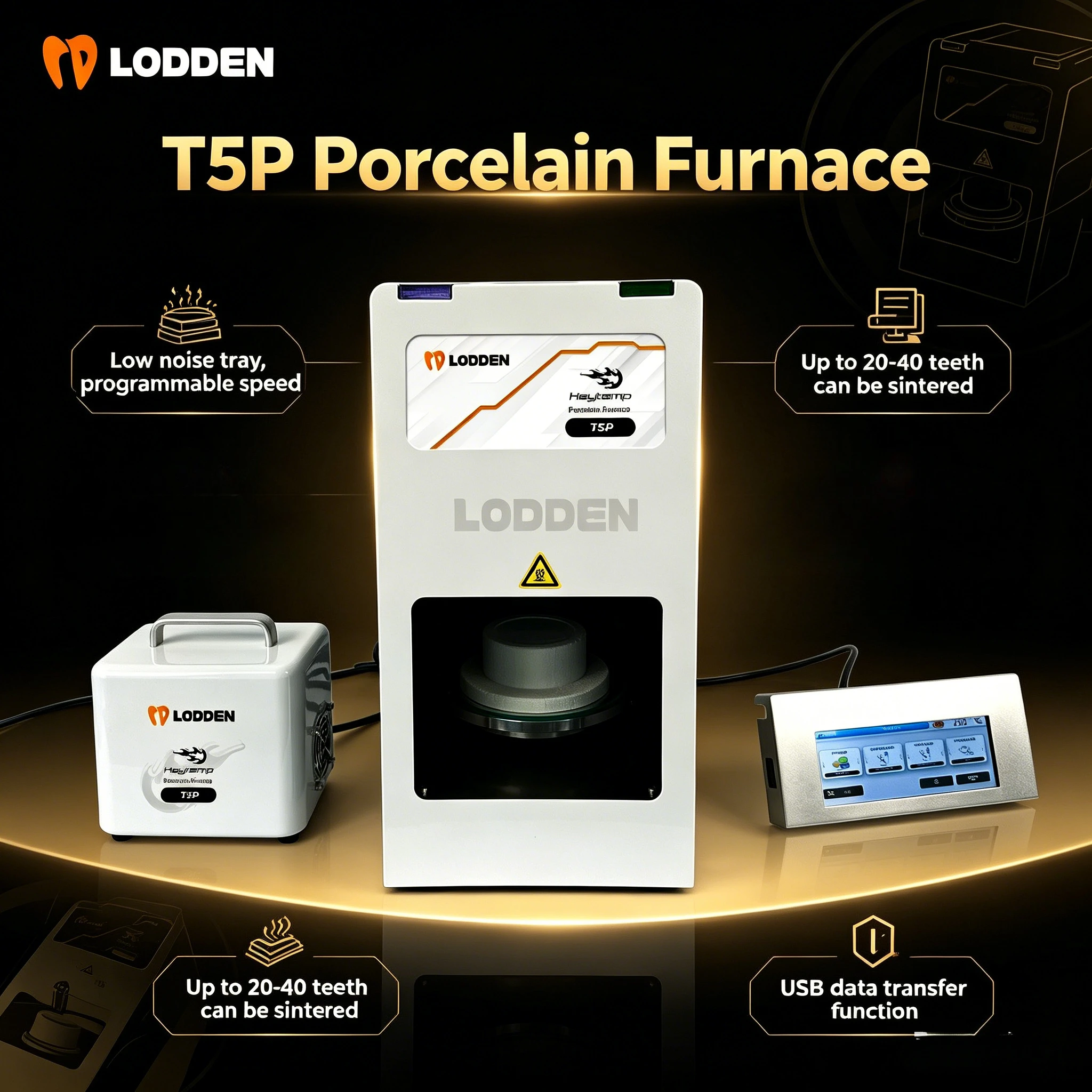 Heytemp-T5P Dental Porcelain Furnace Vacuum Zirconia Sintering Furnace Ceramic Oven with Vacuum Pump Dental Lab Equipment
Heytemp-T5P Dental Porcelain Furnace Vacuum Zirconia Sintering Furnace Ceramic Oven with Vacuum Pump Dental Lab Equipment