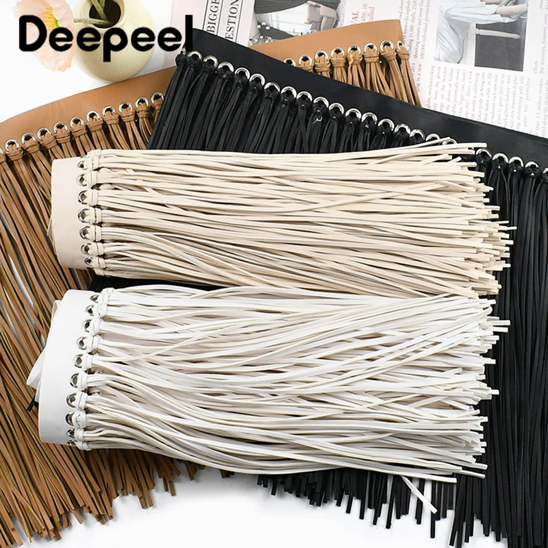 1Meter 30cm Faux Leather Fringe Tassels Curtain Home Textile Tassel Lace Trim Decorative Trimmings Fringes Sewing Accessories
1Meter 30cm Faux Leather Fringe Tassels Curtain Home Textile Tassel Lace Trim Decorative Trimmings Fringes Sewing Accessories
