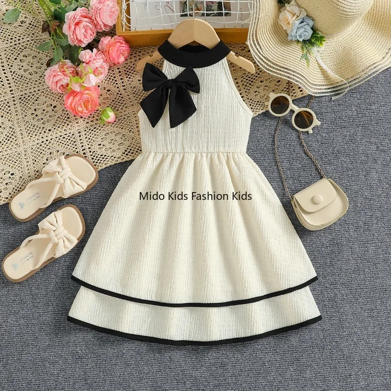 Винтажное летнее платье без рукавов для девочек, милое платье с воротником в стиле ретро, повседневная одежда, От 3 до 10 лет
Винтажное летнее платье без рукавов для девочек, милое платье с воротником в стиле ретро, повседневная одежда, От 3 до 10 лет