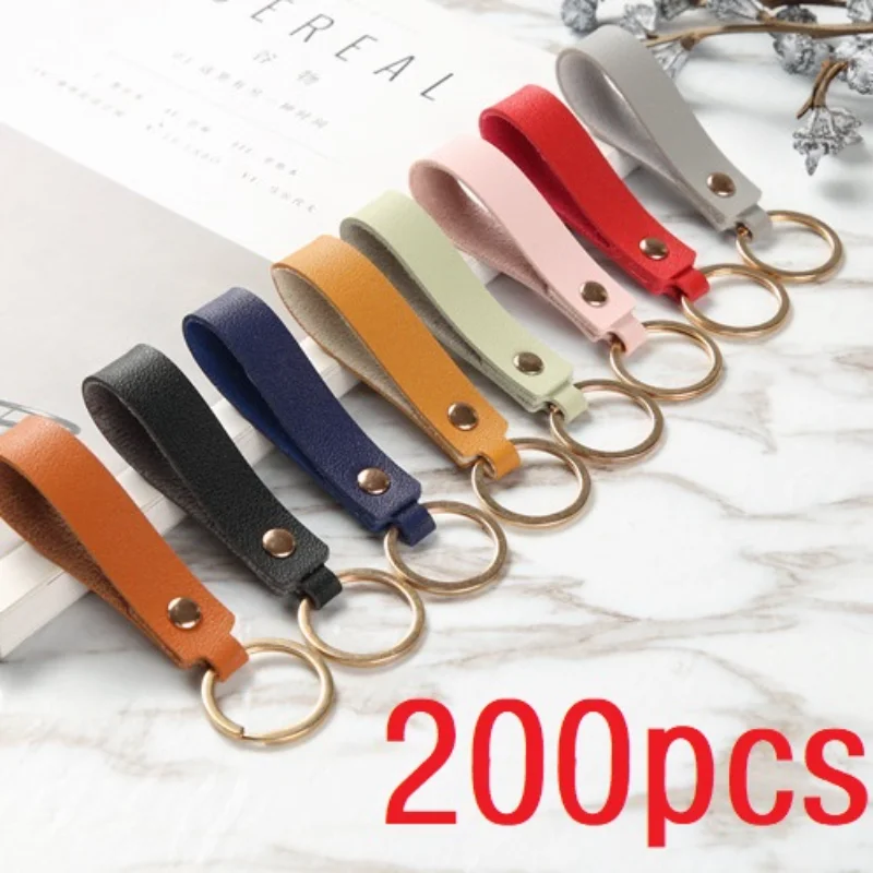 200 Pcs Batch PU Leather Keychain Business Gift Key Chains for Women Car Auto Key Strap Waist Wallet Keyrings Bulk Wholesale
200 Pcs Batch PU Leather Keychain Business Gift Key Chains for Women Car Auto Key Strap Waist Wallet Keyrings Bulk Wholesale