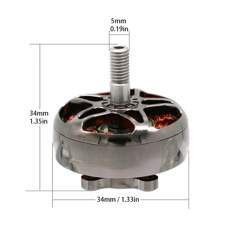4pcs/lot Series eco ii 2807 6S 1300KV Brushless Motor For 7'' FPV Racing RC Drone Diy parts
4pcs/lot Series eco ii 2807 6S 1300KV Brushless Motor For 7'' FPV Racing RC Drone Diy parts