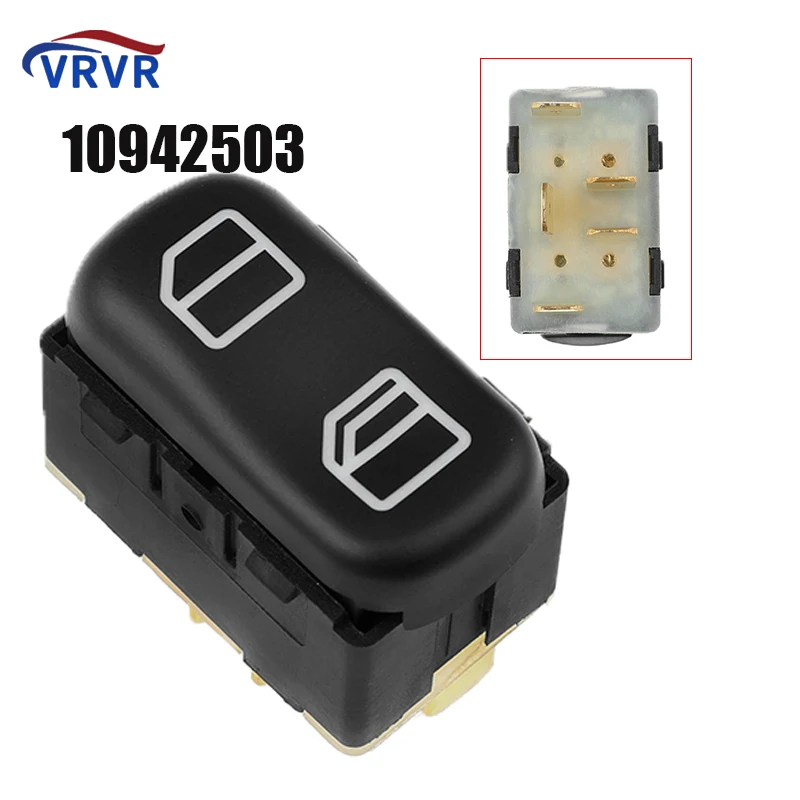 VRVR 10942503 5 Pins Electric Power Single Window Switch For 1995-2006 Mercedes Benz Sprinter Vito
VRVR 10942503 5 Pins Electric Power Single Window Switch For 1995-2006 Mercedes Benz Sprinter Vito