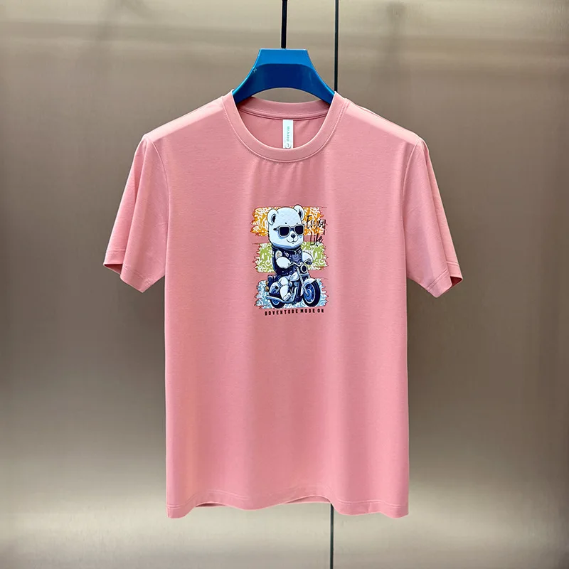 Men Stylish T-Shirt Crew Neck Short Sleeve Tees European Street Style Luxury Comfort Breathable All Match Outfit Male Clothing
Men Stylish T-Shirt Crew Neck Short Sleeve Tees European Street Style Luxury Comfort Breathable All Match Outfit Male Clothing