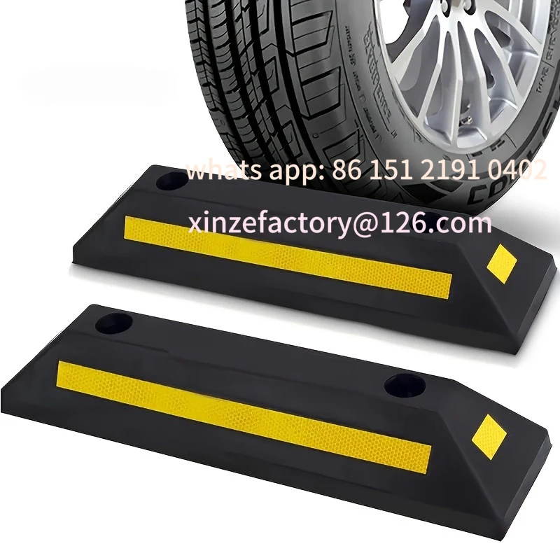 Customizable Car Wheel Stopper for Garage - Durable Rubber Parking Guide with Yellow Strips,Fits All Models, Parking Stopper For
Customizable Car Wheel Stopper for Garage - Durable Rubber Parking Guide with Yellow Strips,Fits All Models, Parking Stopper For