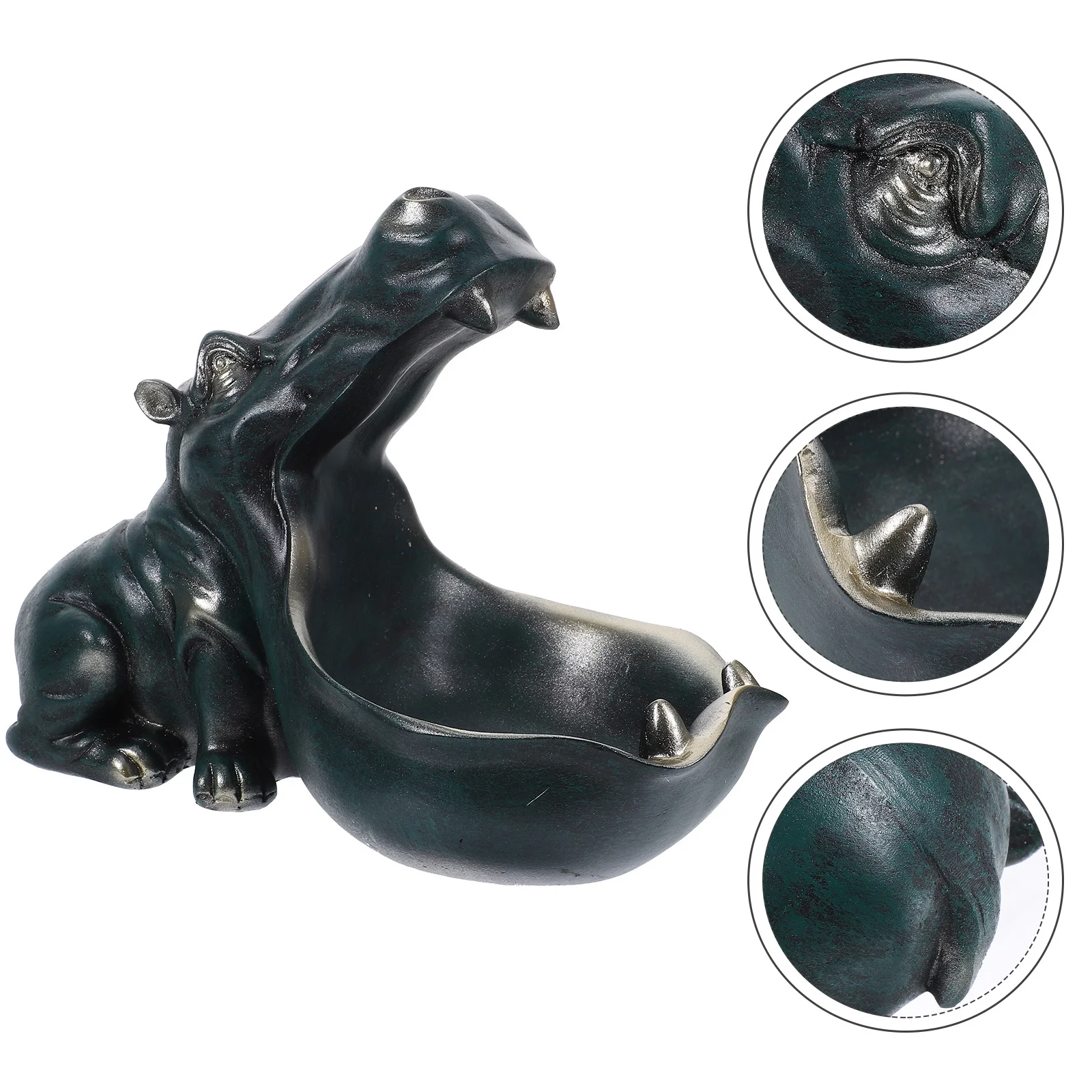 Hippo Key Holder Bowl Resin Material Desktop Organizer Jewelry Storage Container Hippo Sculpture Resin Box Candy Bowl for Office
Hippo Key Holder Bowl Resin Material Desktop Organizer Jewelry Storage Container Hippo Sculpture Resin Box Candy Bowl for Office