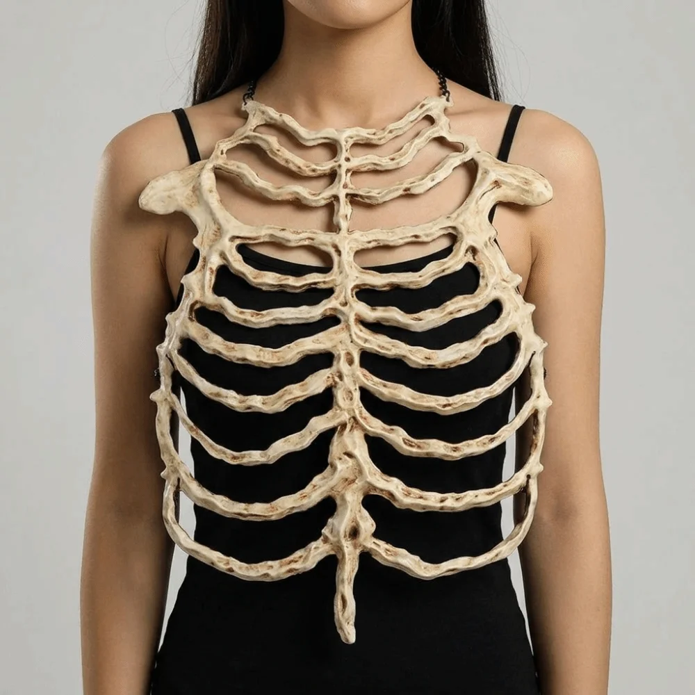 Hollow Skeleton Frame Frame Structure Chain Hollow Skeleton Costume Accessory Bone Prop Bone Costume Prop Holiday Dress
Hollow Skeleton Frame Frame Structure Chain Hollow Skeleton Costume Accessory Bone Prop Bone Costume Prop Holiday Dress