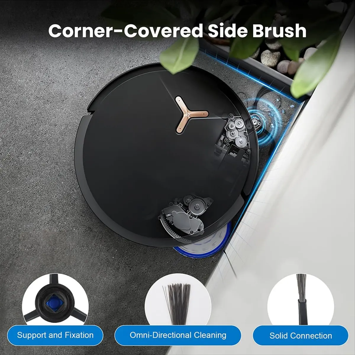 Запасные части A60P для робота-пылесоса ECOVACS T50 PRO OMNI / T50PRO / T50 OMNI: основные и боковые щетки, салфетки для влажной уборки, фильтры, мешки для сбора пыли.
Запасные части A60P для робота-пылесоса ECOVACS T50 PRO OMNI / T50PRO / T50 OMNI: основные и боковые щетки, салфетки для влажной уборки, фильтры, мешки для сбора пыли.
