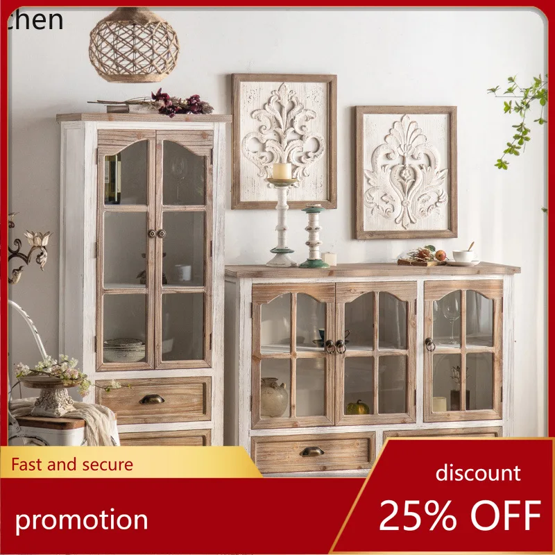 ZML Solid Wood Bookcase with Floor-to-Ceiling Glass Doors for Home Living Room, Sideboard Cabinet Integrated against the Wall
ZML Solid Wood Bookcase with Floor-to-Ceiling Glass Doors for Home Living Room, Sideboard Cabinet Integrated against the Wall