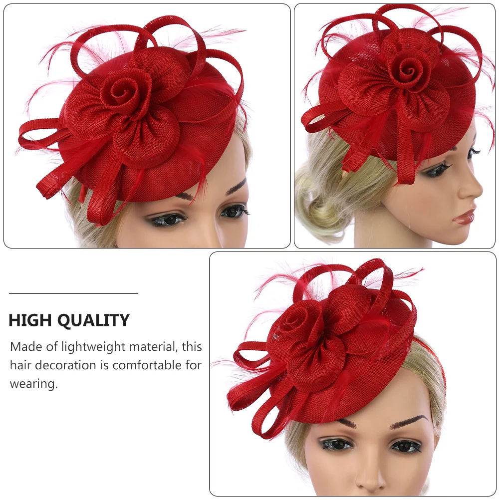 Decorations Floral Bow Hair Accessories Party Headwear Flowers for Women Bridesmaid Scene Has
Decorations Floral Bow Hair Accessories Party Headwear Flowers for Women Bridesmaid Scene Has