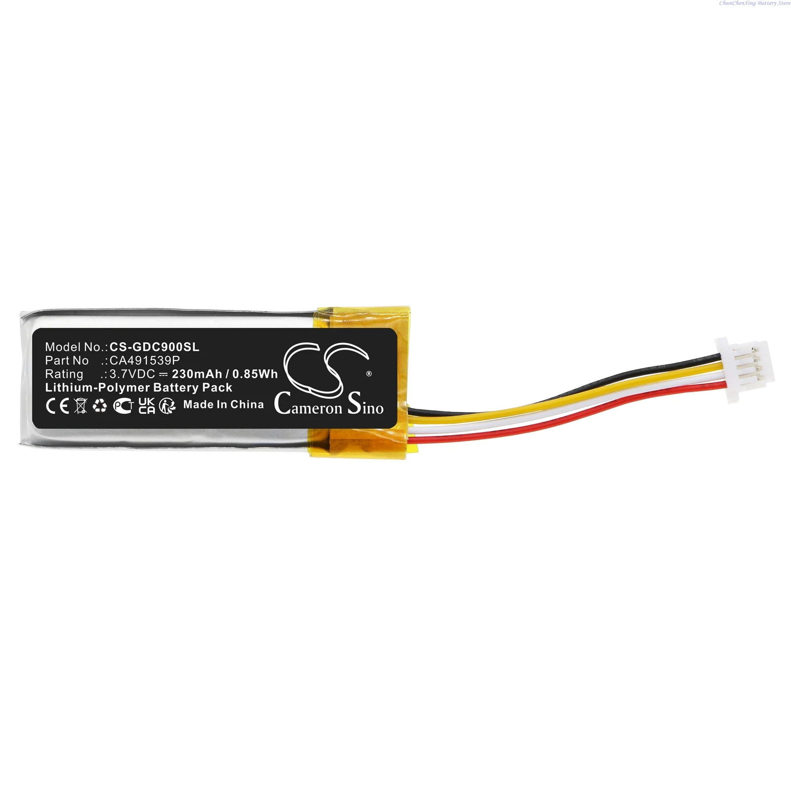 Cameron Sino 3.7V 230mAh VR battery CA491539P for Google Daydream Controller, D9SCA +TOOL
Cameron Sino 3.7V 230mAh VR battery CA491539P for Google Daydream Controller, D9SCA +TOOL