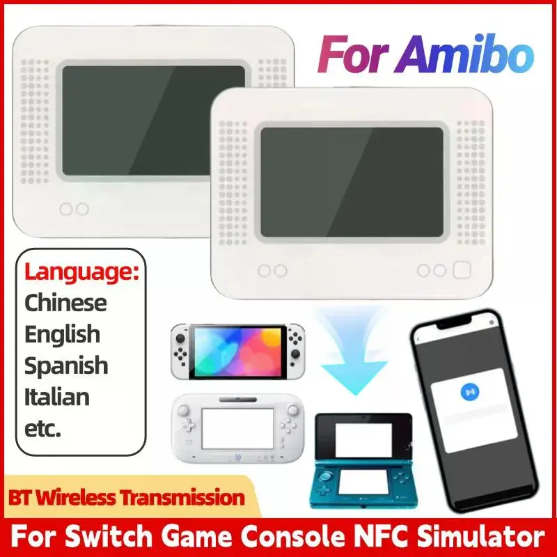 Интеллектуальный симулятор Allmiibo, эмулятор, писатель для консоли Switch NFC Pixl, эмулятор бесконечной карты, игровые аксессуары, 1/2 шт.
Интеллектуальный симулятор Allmiibo, эмулятор, писатель для консоли Switch NFC Pixl, эмулятор бесконечной карты, игровые аксессуары, 1/2 шт.