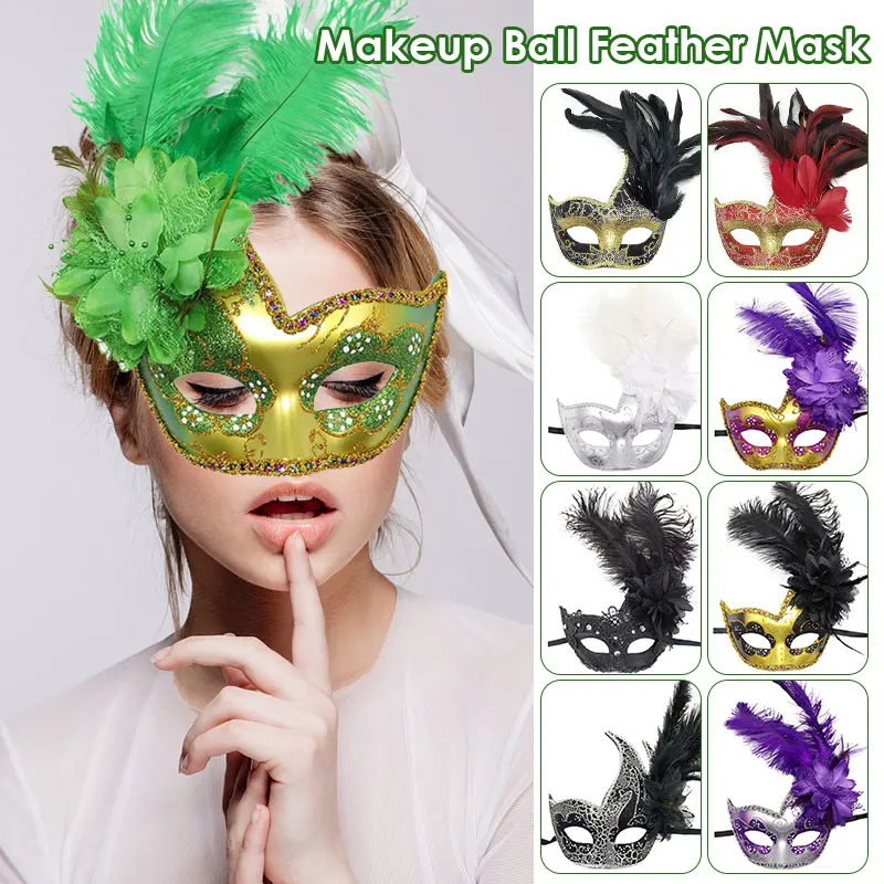 Sexy Feather Women Queen Eye Masks Lace Flower Hollow Out Masquerade Mask Halloween Girls Half Face Party Props Dance Headwear
Sexy Feather Women Queen Eye Masks Lace Flower Hollow Out Masquerade Mask Halloween Girls Half Face Party Props Dance Headwear