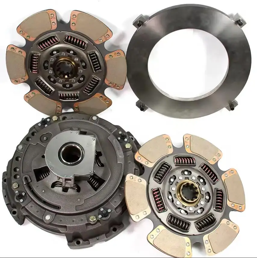 209701-20 Manual Adjustment Double Clutch Disc Clutch Kit for American Heavy Truck MACK EATON
209701-20 Manual Adjustment Double Clutch Disc Clutch Kit for American Heavy Truck MACK EATON