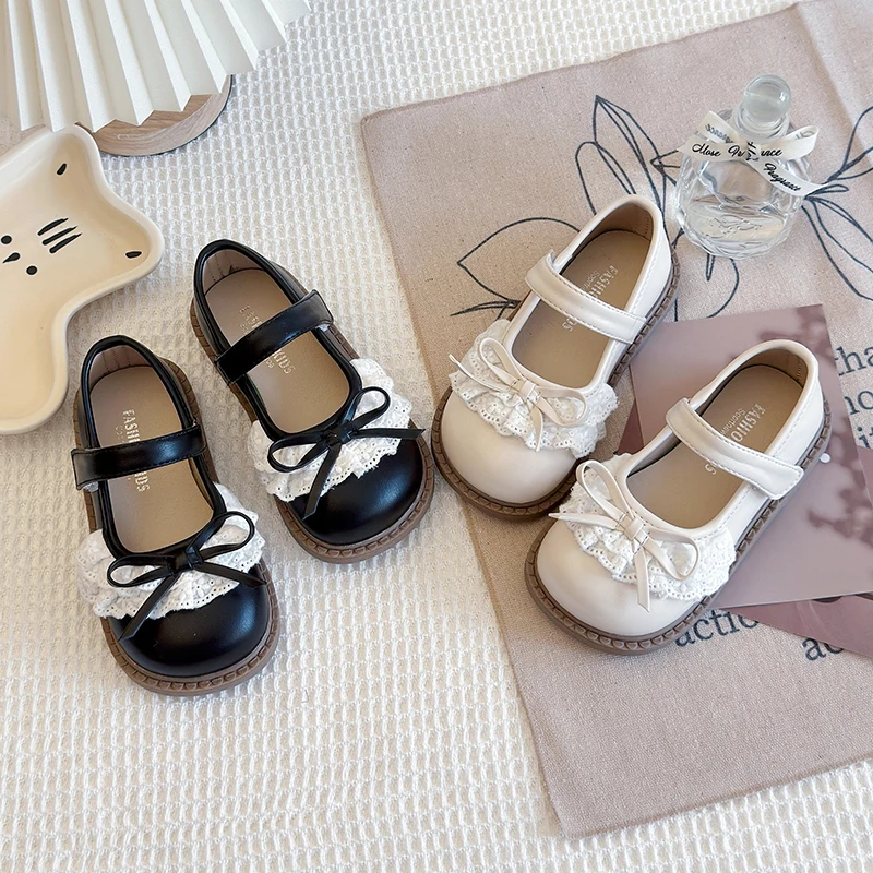 Elegant Girls New Leather Shoes Sweet Lace Ruffled Edge Children Wedding Party Shoes Fashion Versatile Kids Princess Dress Shoes
Elegant Girls New Leather Shoes Sweet Lace Ruffled Edge Children Wedding Party Shoes Fashion Versatile Kids Princess Dress Shoes
