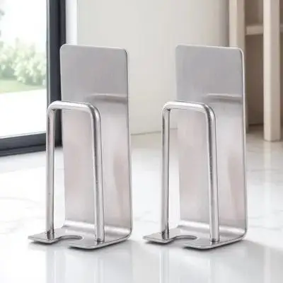 2 pcs Toothbrush Holder Rack Stainless Steel Self Adhesive Wall Mounted Bathroom Storage Electric Toothbrush Cup Stand
2 pcs Toothbrush Holder Rack Stainless Steel Self Adhesive Wall Mounted Bathroom Storage Electric Toothbrush Cup Stand