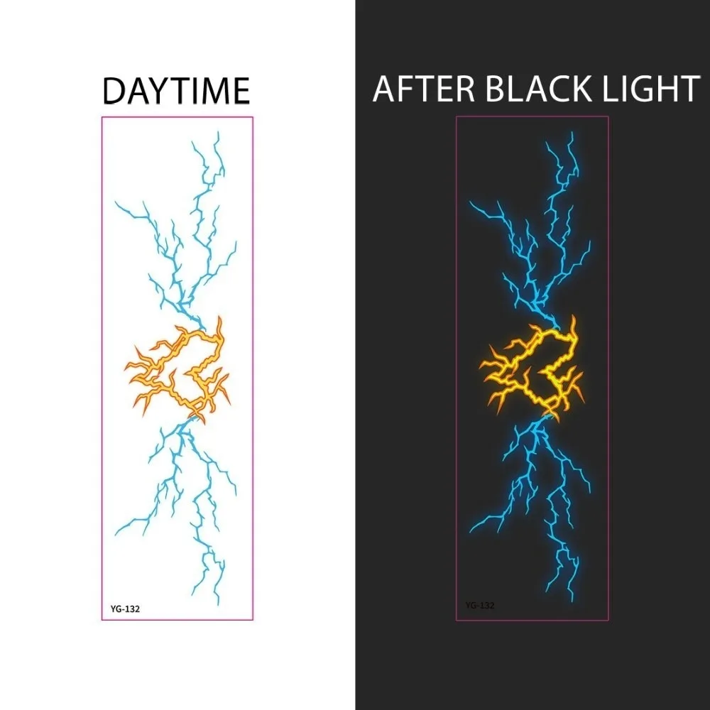 Water Transfer Decals Fluorescence Tattoo Stickers Black Light Fake Butterfly Temporary Tattoo Waterproof Instant
Water Transfer Decals Fluorescence Tattoo Stickers Black Light Fake Butterfly Temporary Tattoo Waterproof Instant