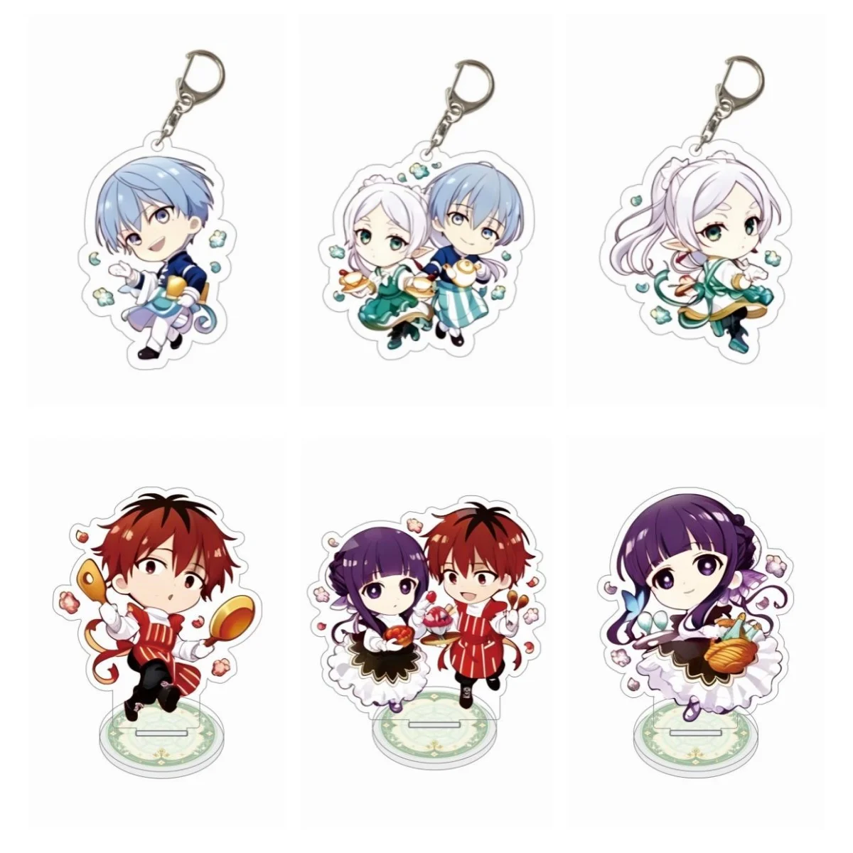 Anime Frieren: Beyond Journey's End Frieren 6cm Acrylic Keychain, Portable Decor Pendant, Must-Have Collectible Merchandise for
Anime Frieren: Beyond Journey's End Frieren 6cm Acrylic Keychain, Portable Decor Pendant, Must-Have Collectible Merchandise for