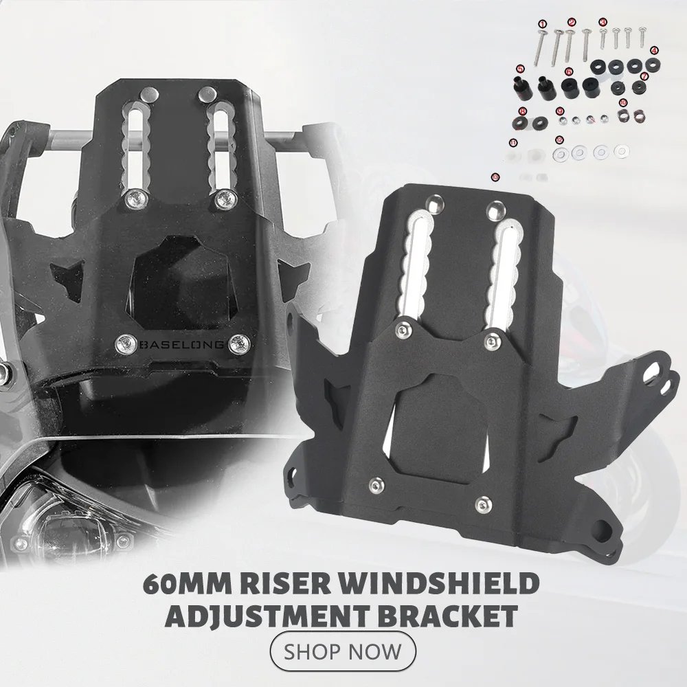 Для Yamaha Tenere 700 Rally 2020 2021 2022 2023 2024 Tenere700 World Raid 2022-2023 60 мм кронштейн регулировки лобового стекла
Для Yamaha Tenere 700 Rally 2020 2021 2022 2023 2024 Tenere700 World Raid 2022-2023 60 мм кронштейн регулировки лобового стекла