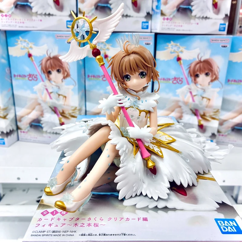Original Bandai Banpresto Card Captor Clear Card Kinomoto Sakura Anime Anime Toy Model Pvc Doll
Original Bandai Banpresto Card Captor Clear Card Kinomoto Sakura Anime Anime Toy Model Pvc Doll