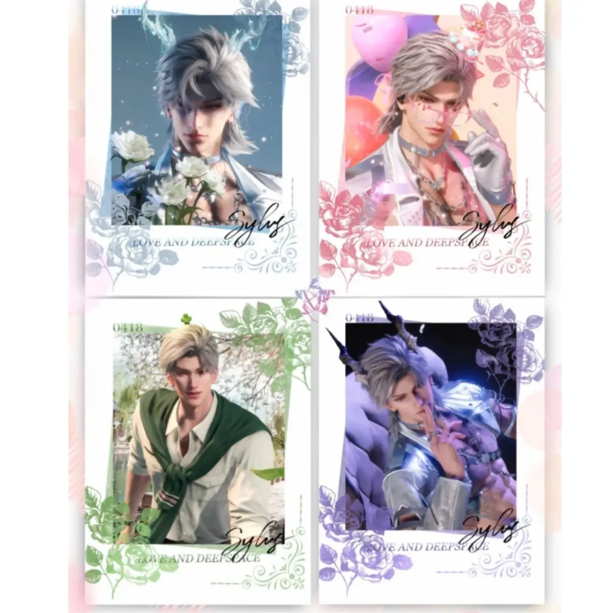 Anime Love and Deepspace Sylus Birthday Cosplay Card Cartoon Small Cards Bookmark Accessories Collection Adorn Gift
Anime Love and Deepspace Sylus Birthday Cosplay Card Cartoon Small Cards Bookmark Accessories Collection Adorn Gift