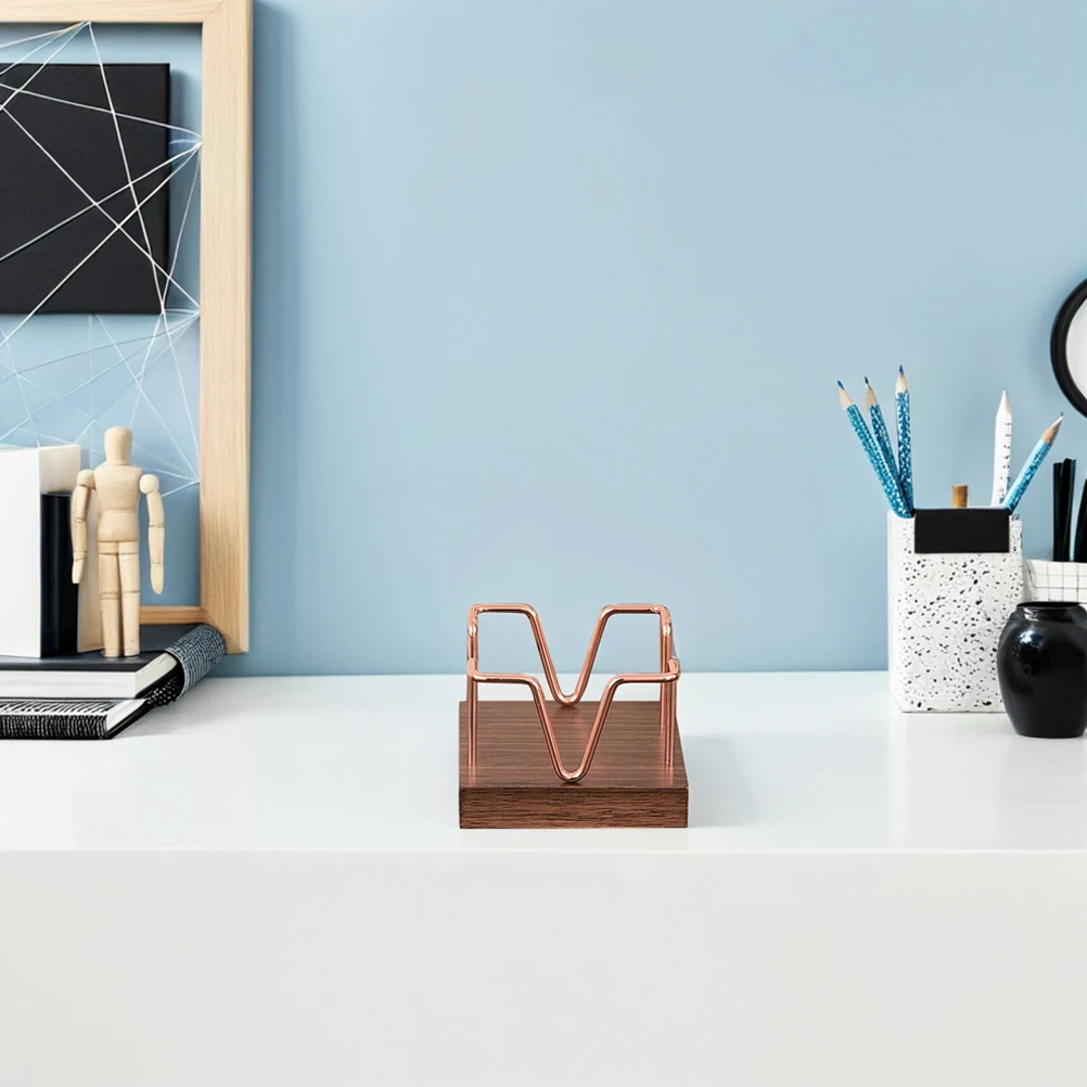 2Pcs Storage Rack Note Holder Papers Organizer Memo Wood Metal Office Supplies Student Desk Stationery Storage
2Pcs Storage Rack Note Holder Papers Organizer Memo Wood Metal Office Supplies Student Desk Stationery Storage