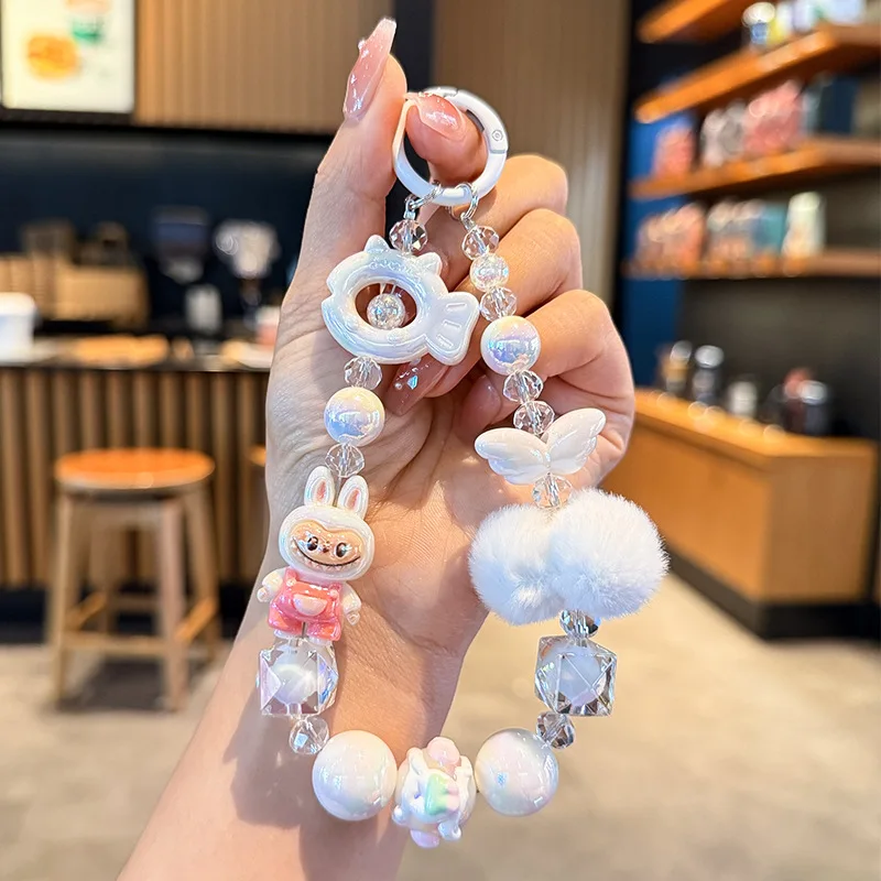 Rabu cloth wool colored beads mobile phone chain girl cartoon backpack pendant cute key chain lanyard bag charm phone case gift
Rabu cloth wool colored beads mobile phone chain girl cartoon backpack pendant cute key chain lanyard bag charm phone case gift