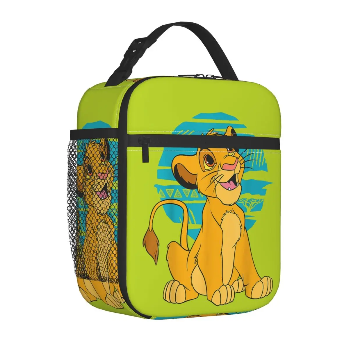 The Lion King Insulated Lunch Bags Portable Young Simba Happy Blue Retro Meal Container Thermal Bag Tote Lunch Box Food Bag
The Lion King Insulated Lunch Bags Portable Young Simba Happy Blue Retro Meal Container Thermal Bag Tote Lunch Box Food Bag
