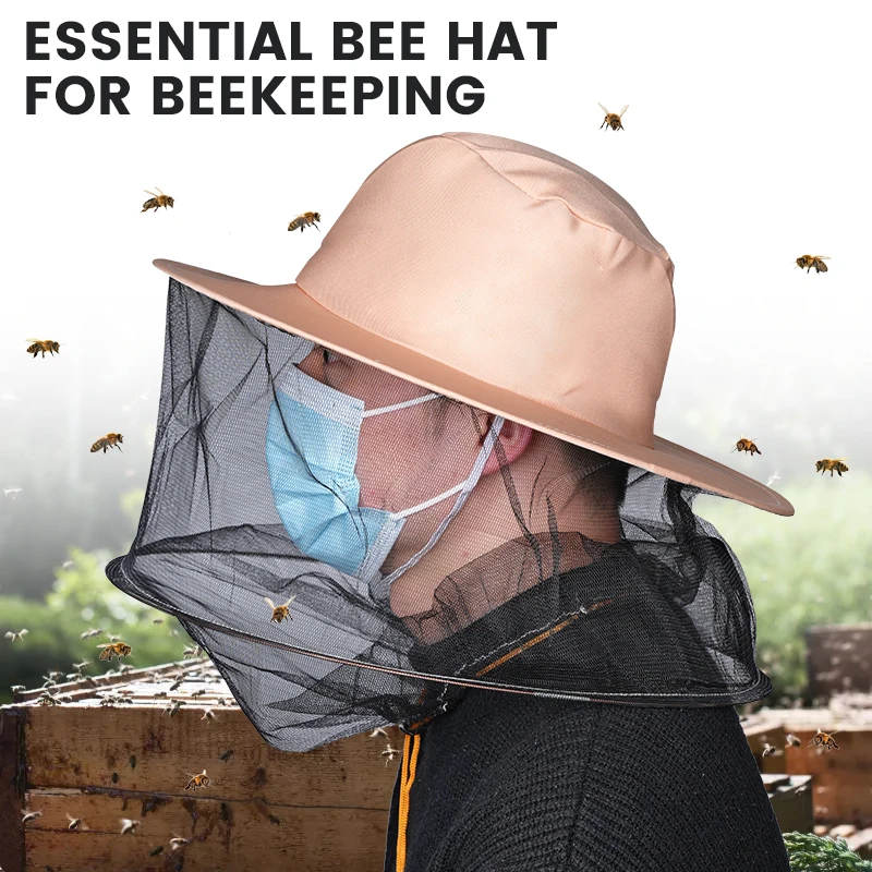 1pc Beekeeping Protector Cap Anti bee Hat Mosquito Bee Insect Net Veil Head Face Protector Beekeeper Equipment
1pc Beekeeping Protector Cap Anti bee Hat Mosquito Bee Insect Net Veil Head Face Protector Beekeeper Equipment