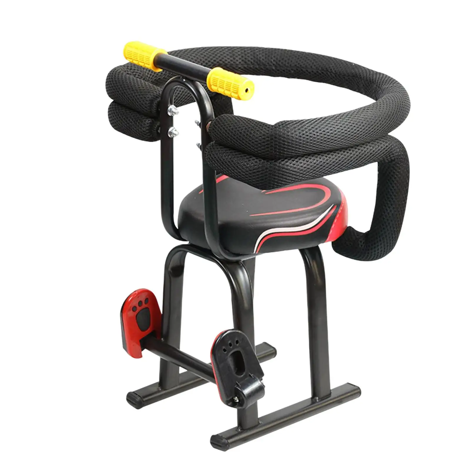 Bike Seat with Armrests Universal Detachable Front Mounted Kids bike Seats for Mountain Bike
Bike Seat with Armrests Universal Detachable Front Mounted Kids bike Seats for Mountain Bike