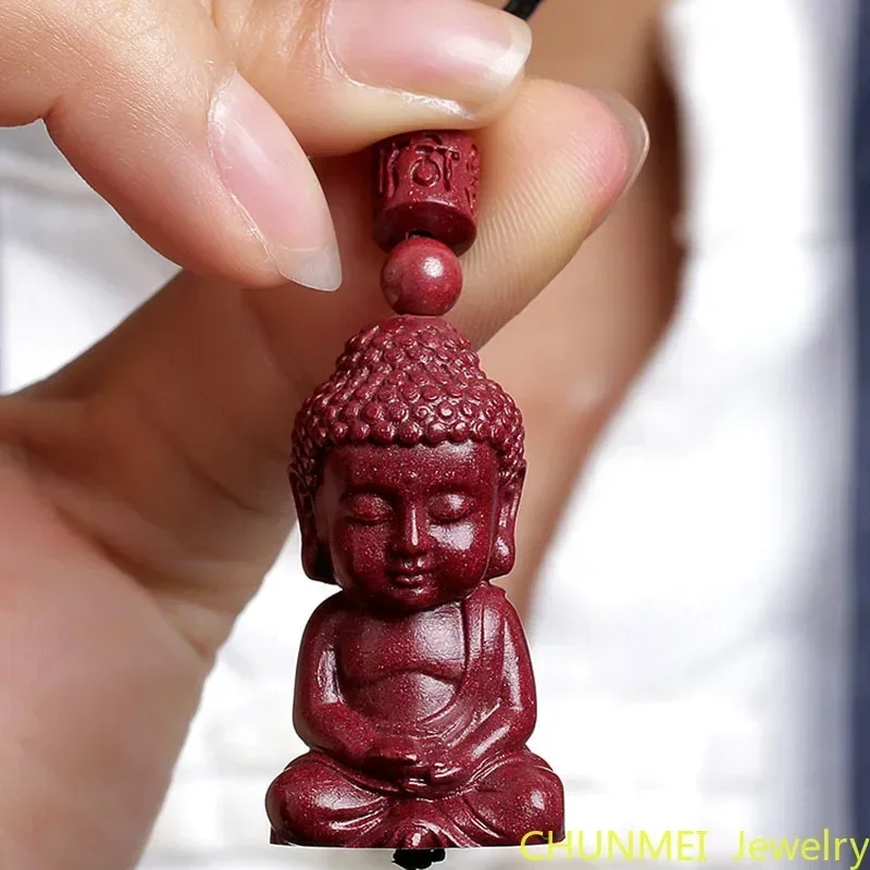 High Content Cinnabar Pendant Accessories Baby Buddha Ornaments Zijin Sand Small Tathagata Pendants for Men and Women Cinnabar
High Content Cinnabar Pendant Accessories Baby Buddha Ornaments Zijin Sand Small Tathagata Pendants for Men and Women Cinnabar