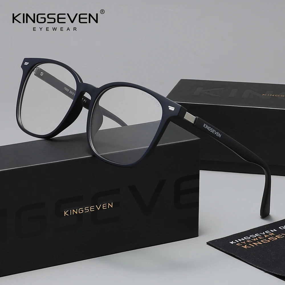 Очки KINGSEVEN для мужчин и женщин с защитой от синего света, компьютерные защитные очки, блокирующие синий свет, большие модные очки для снятия усталости глаз
Очки KINGSEVEN для мужчин и женщин с защитой от синего света, компьютерные защитные очки, блокирующие синий свет, большие модные очки для снятия усталости глаз
