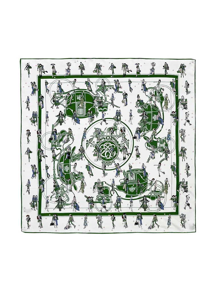 Luxury Silk Scarf 65CM Square Scarves Head Bag Decoration Christmas Gift Clothing Head Accessories Hand Rollerd Edges
Luxury Silk Scarf 65CM Square Scarves Head Bag Decoration Christmas Gift Clothing Head Accessories Hand Rollerd Edges