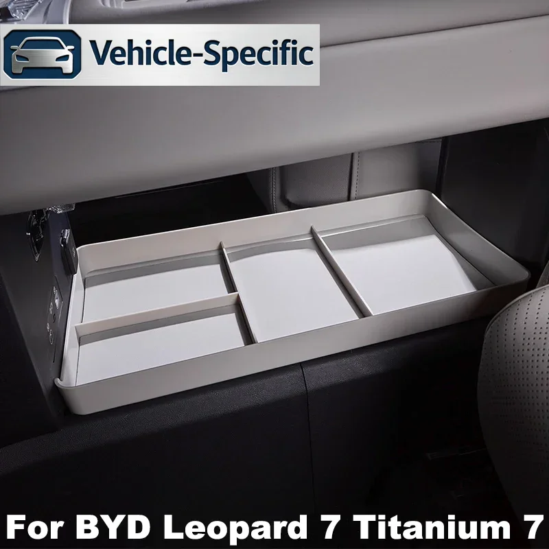 For BYD Leopard 7 Titanium 7 2025 2026 Car Dashboard Storage Box Instrument Panel Organizer Storage Tray Auto Accessories
For BYD Leopard 7 Titanium 7 2025 2026 Car Dashboard Storage Box Instrument Panel Organizer Storage Tray Auto Accessories
