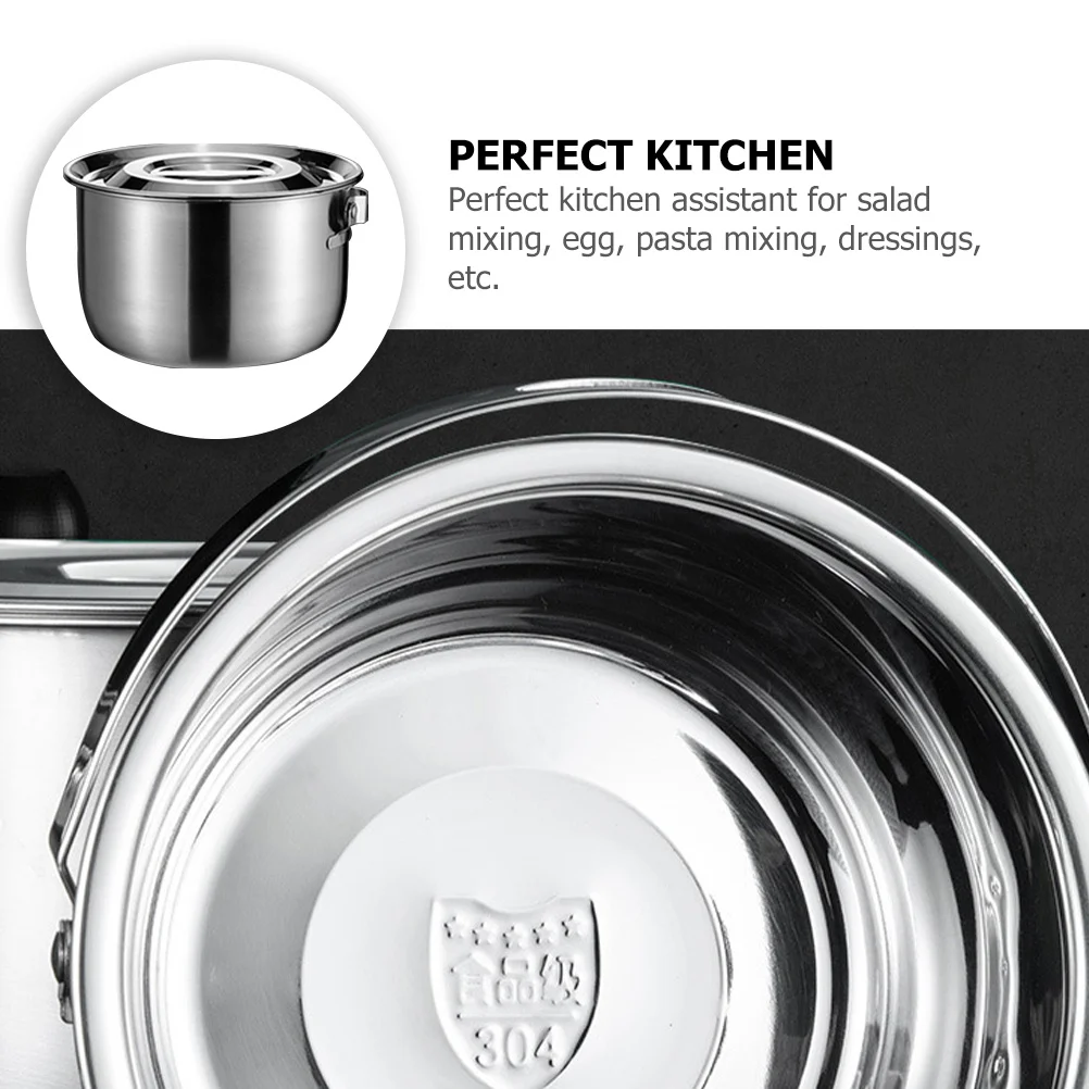 Stainless Steel Pig Oil Bowl Thick Deep Design Multi-Use Kitchen Mixing Salad Egg Pasta Storage Container 2.4L Storage 
Stainless Steel Pig Oil Bowl Thick Deep Design Multi-Use Kitchen Mixing Salad Egg Pasta Storage Container 2.4L Storage