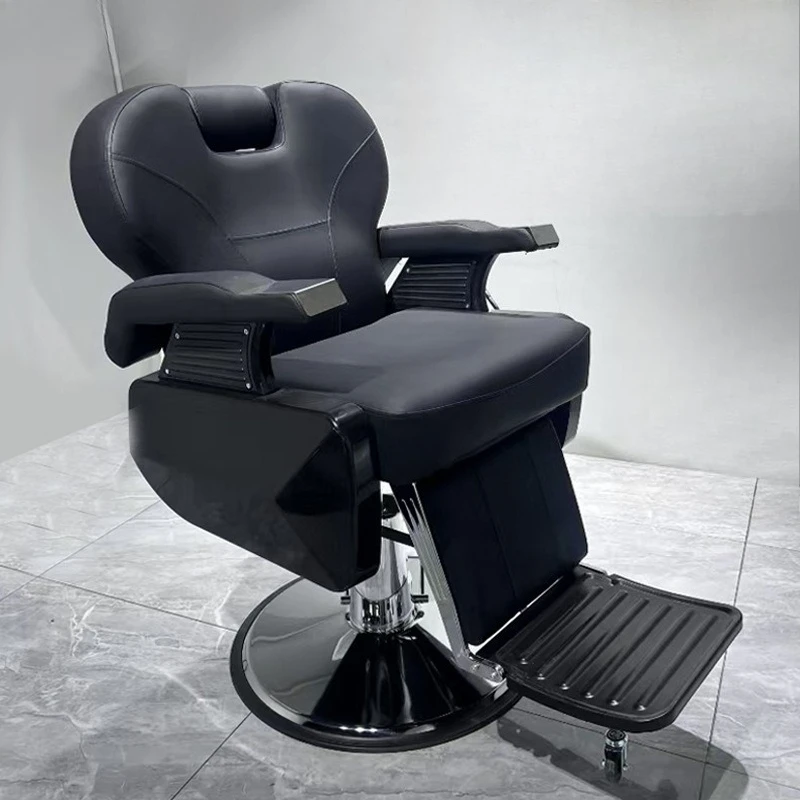 Профессиональное парикмахерское кресло с подъемным механизмом, черное, регулируемое по высоте, эргономичное, для салонов красоты и визажистов, мебель для парикмахерских.
Профессиональное парикмахерское кресло с подъемным механизмом, черное, регулируемое по высоте, эргономичное, для салонов красоты и визажистов, мебель для парикмахерских.
